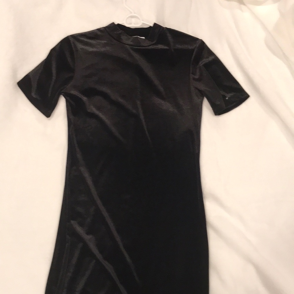 Velour Midi Dress